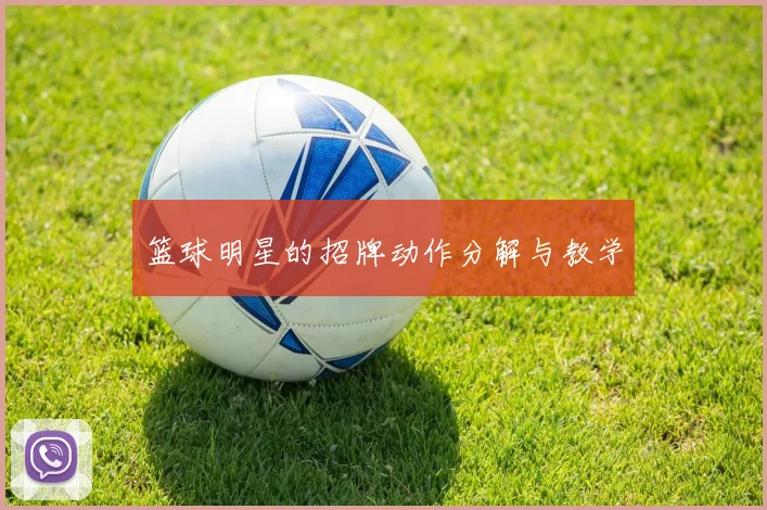 篮球明星的招牌动作分解与教学